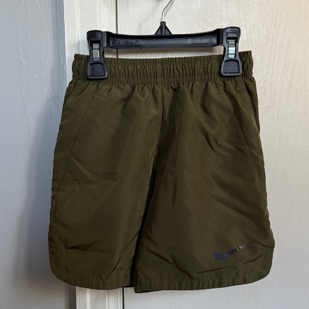 Nike Kids Olive Green Shorts